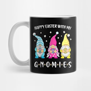 Happy Easter With My Gnomies Girls Kids Women Easter Mug